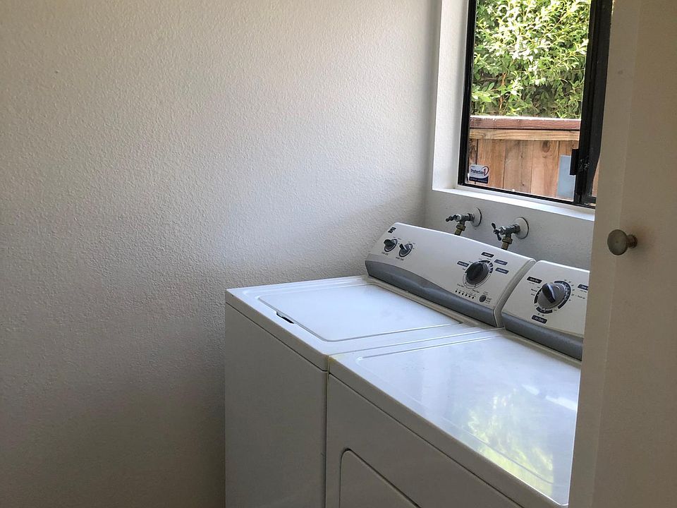 Bright laundry room