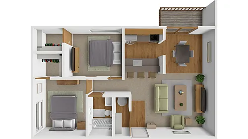 Floor plan The Sunrise