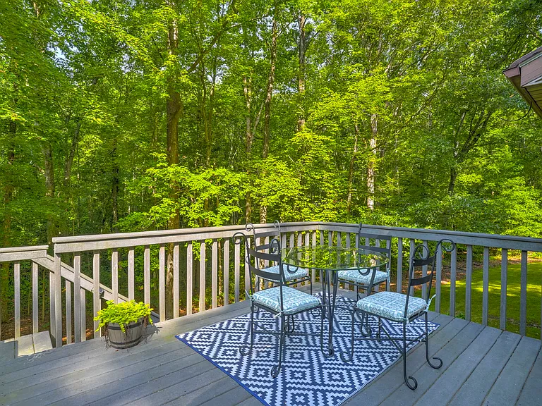 Upper patio