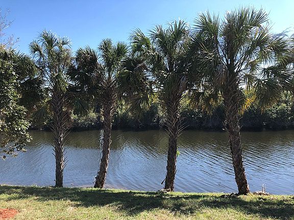 View of the canal in rear