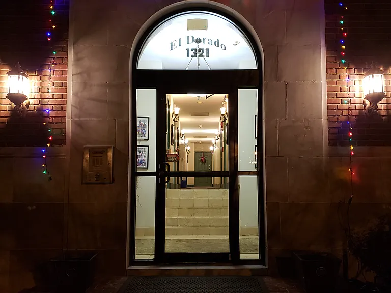 Building front door