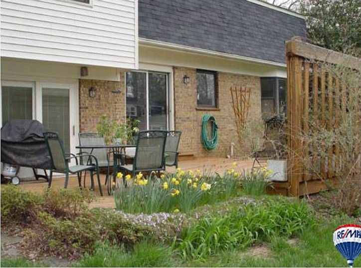 Deck and gardens
