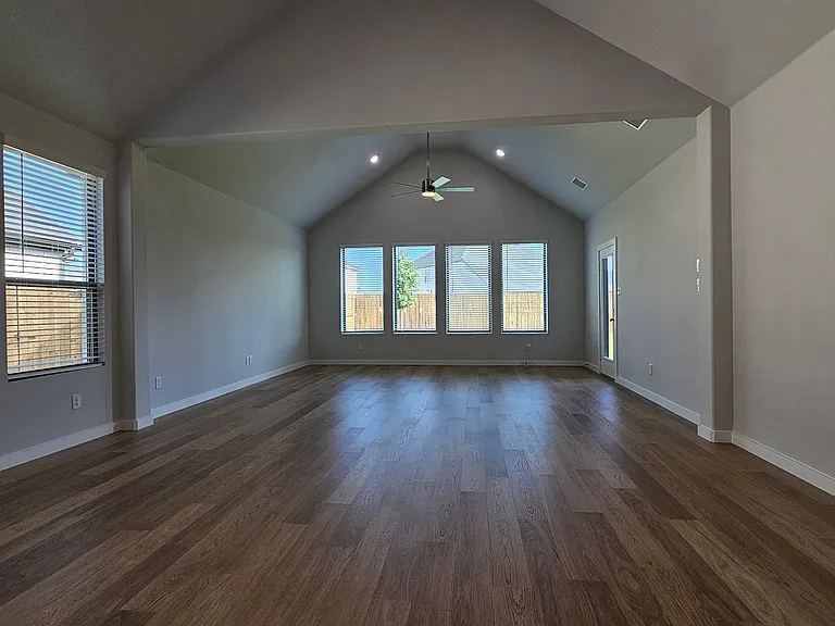 Spacious living zone designed for maximum flexibility and a contemporary feel