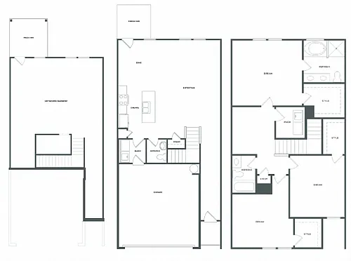 Floor plan Dallas B