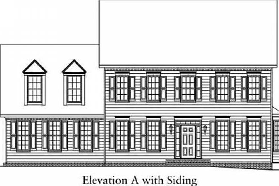 Elevation A w/ Siding