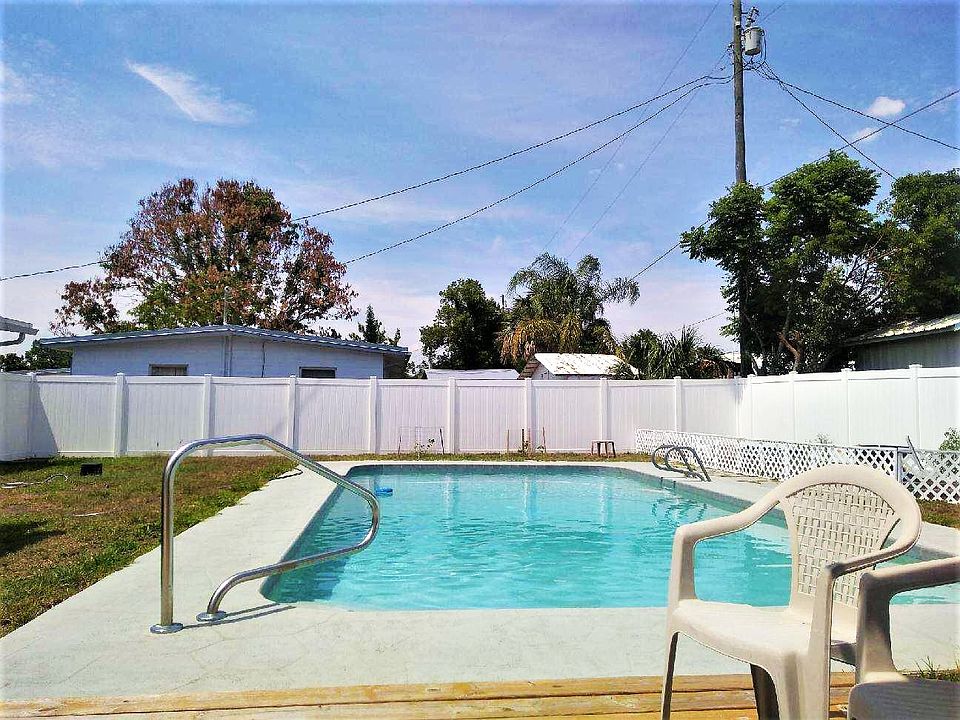 Huge pool ready for summer!