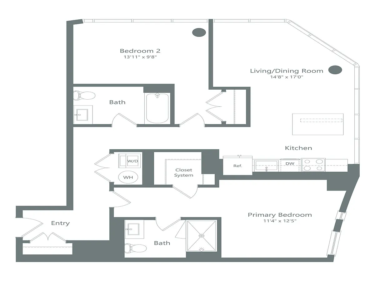 Floor plan B3