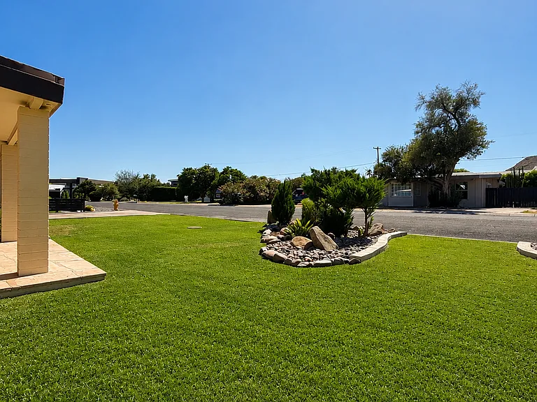 big front yard