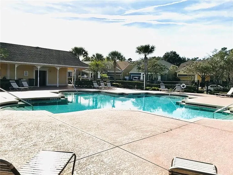 Community Pool across the street