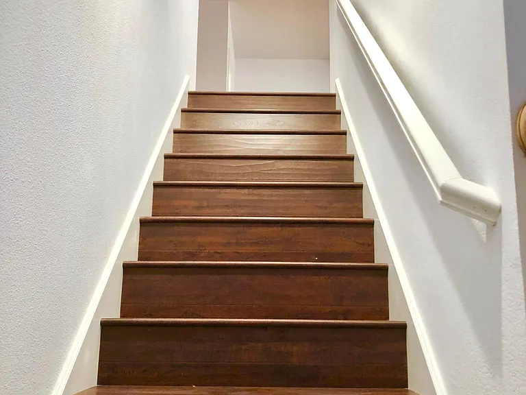 Wood stairs