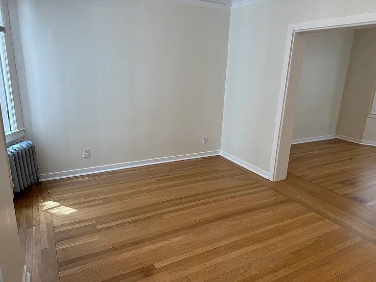 dining room with LR on the right
