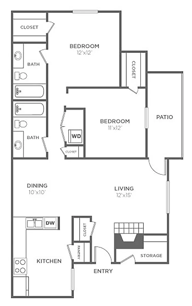 Floor plan B2