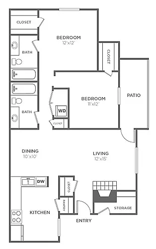 Floor plan B2