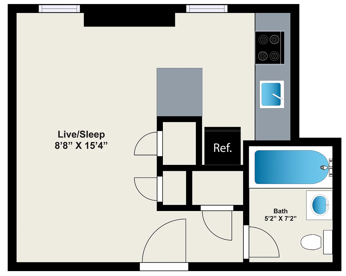 Floor plan S1