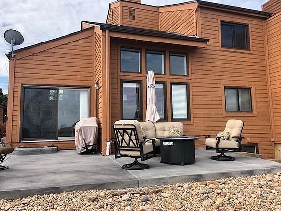 New concrete patio