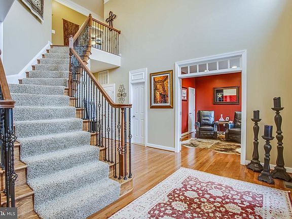 Beautiful wrought iron staircase