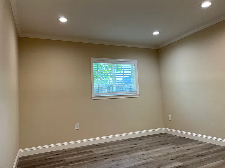 View of bedroom unfurnished
