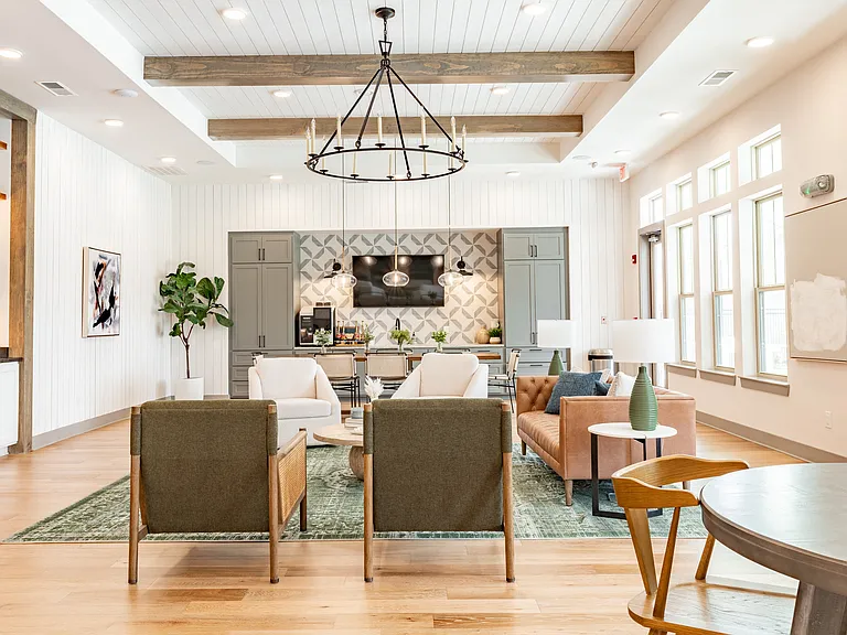 Resident Lounge with Coffee Bar