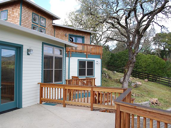 Front exterior from front deck