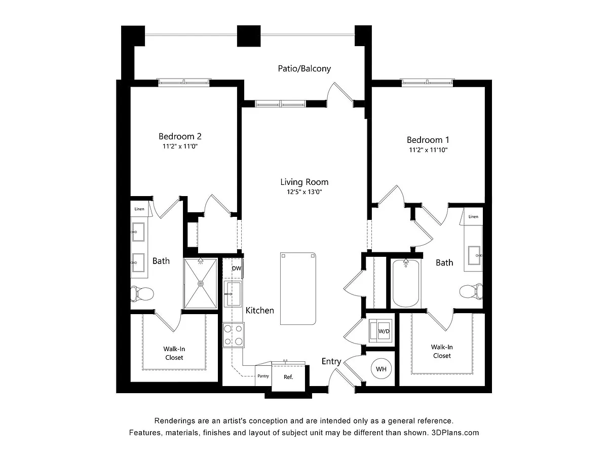 Floor plan B1m2