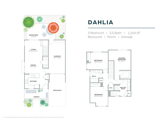 Floor plan Dahlia