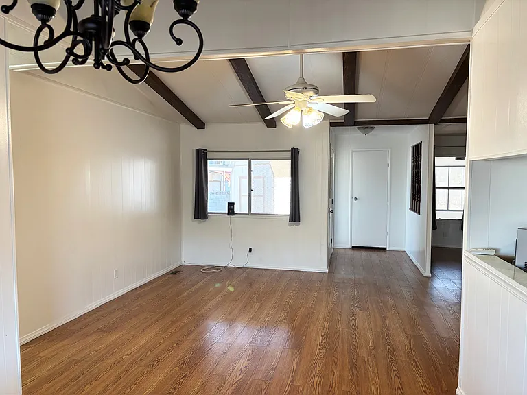 Extra space across from the dining room. Great to put a desk or use as sitting area.