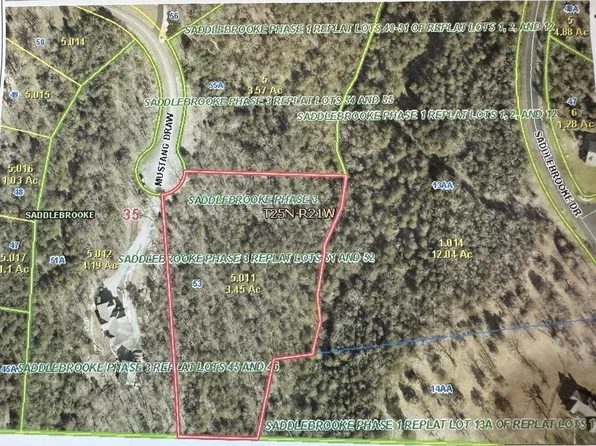 53 Mustang Draw  (Lot 53) #- 3.45+/- Acres!, Saddlebrooke, MO 65630