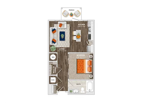 Floor plan S1A