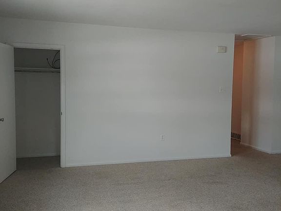 Living/Dining area with closet space