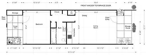 Floor plan KItchenette
