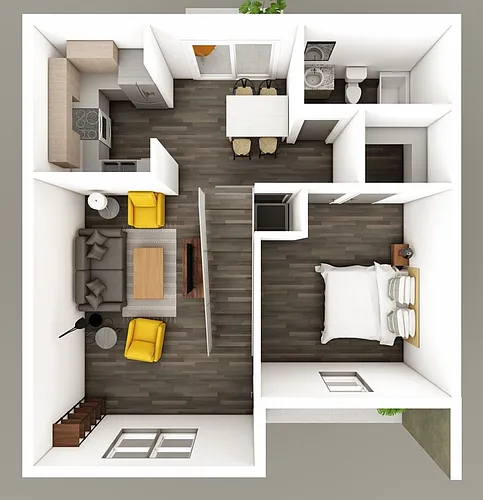 Floor plan Townhome