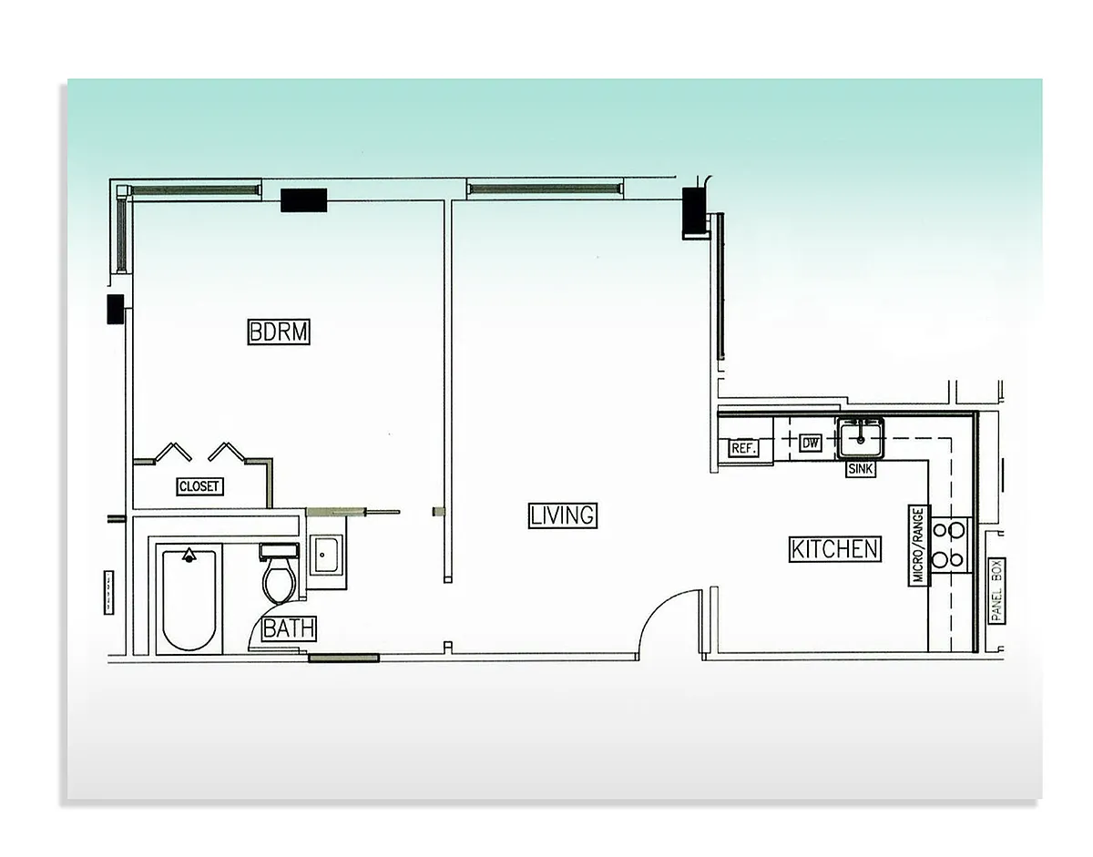 Floor plan Type B