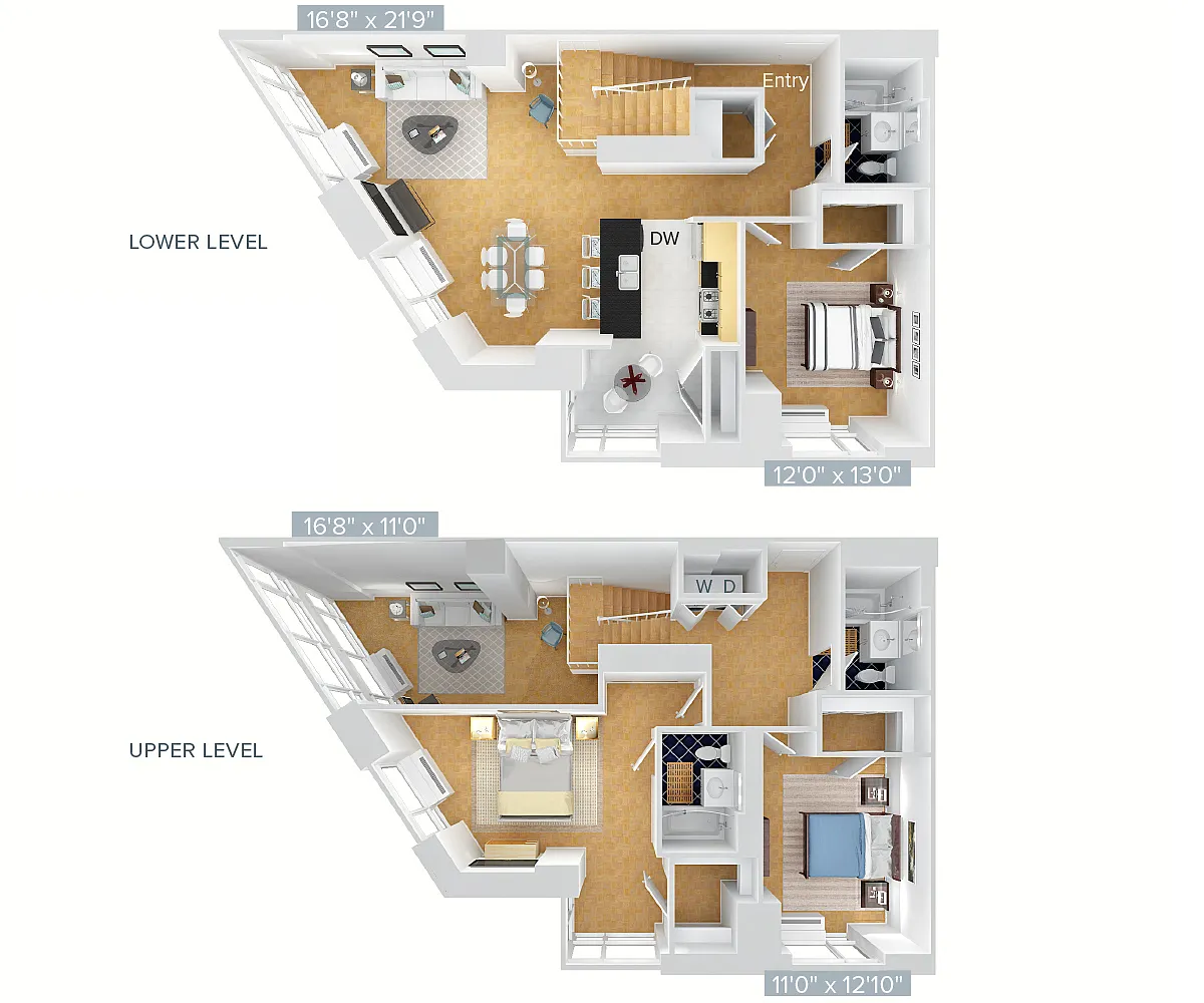Floor plan C2L-1816
