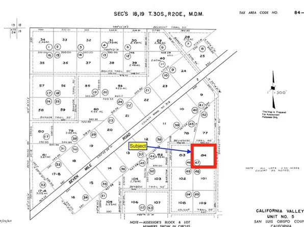 0 Barstow Rd Lot 107, Santa Margarita, CA 93453