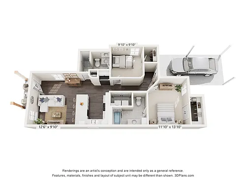 Floor plan Prejean