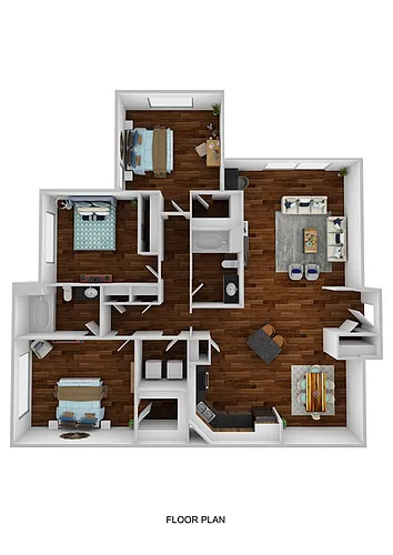 Floor plan C - Walden