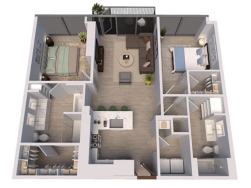 Floor plan B15