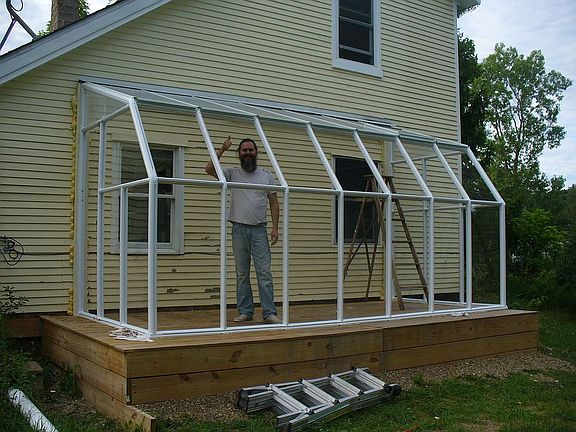 7' x 14' greenhouse