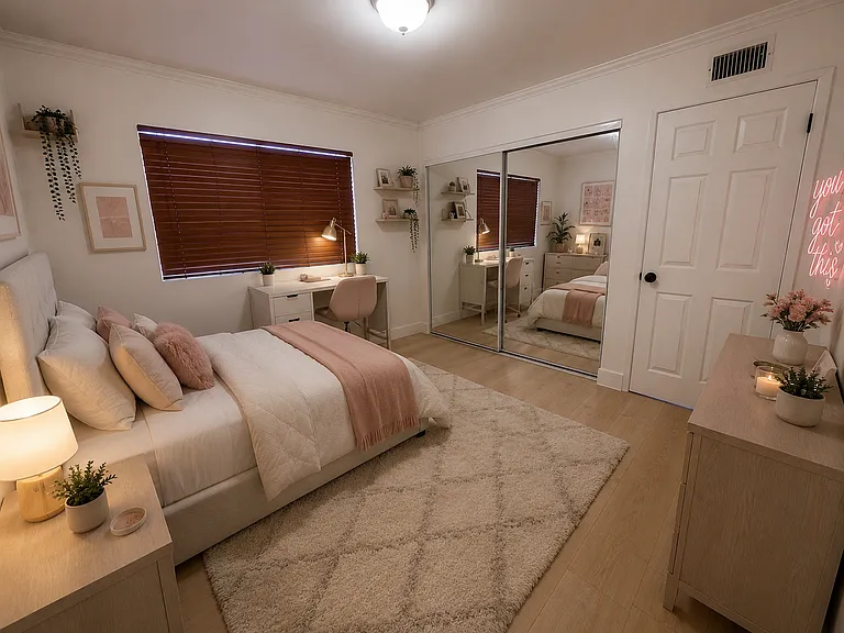 Bedroom 3 - Virtually Staged