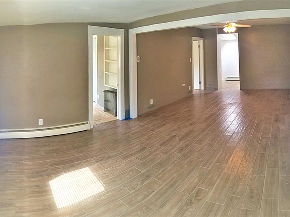 Living room from front corner