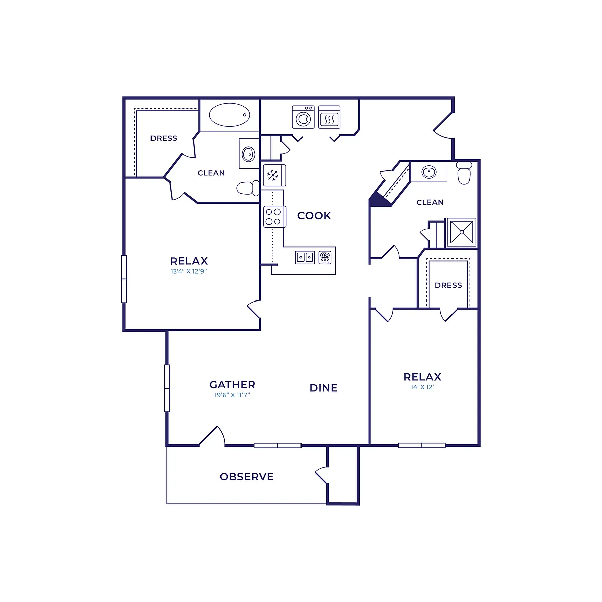 Floor plan Newport