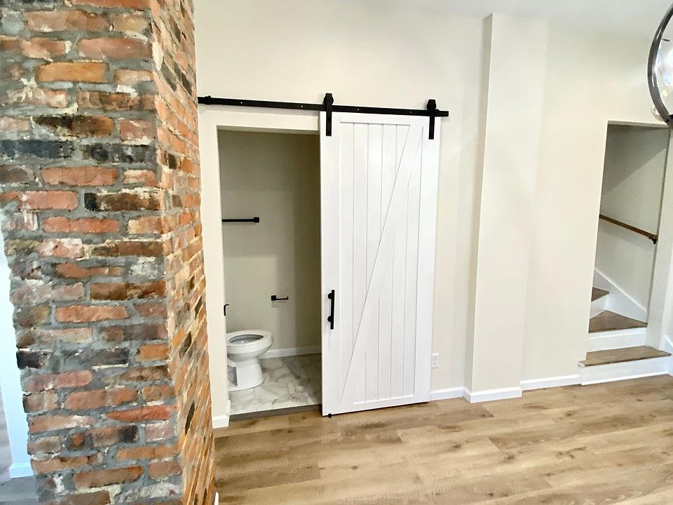 1/2 Bath on First Floor