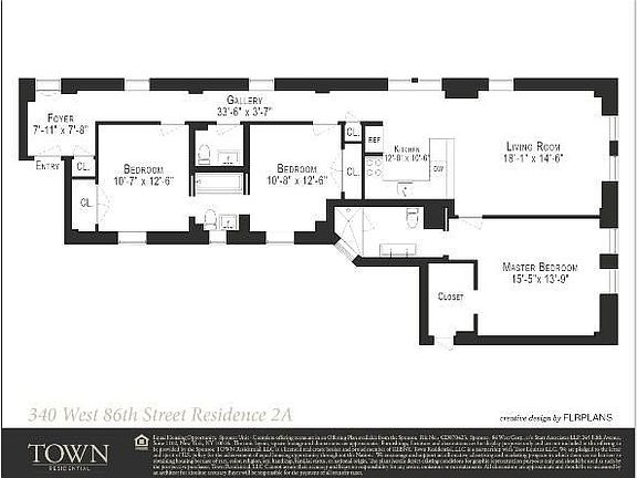 3rd image of 340 W 86th St APT 2A