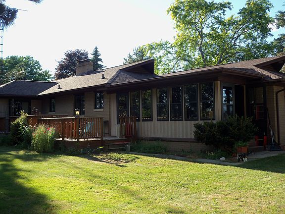 Back Yard View Deck & Porch