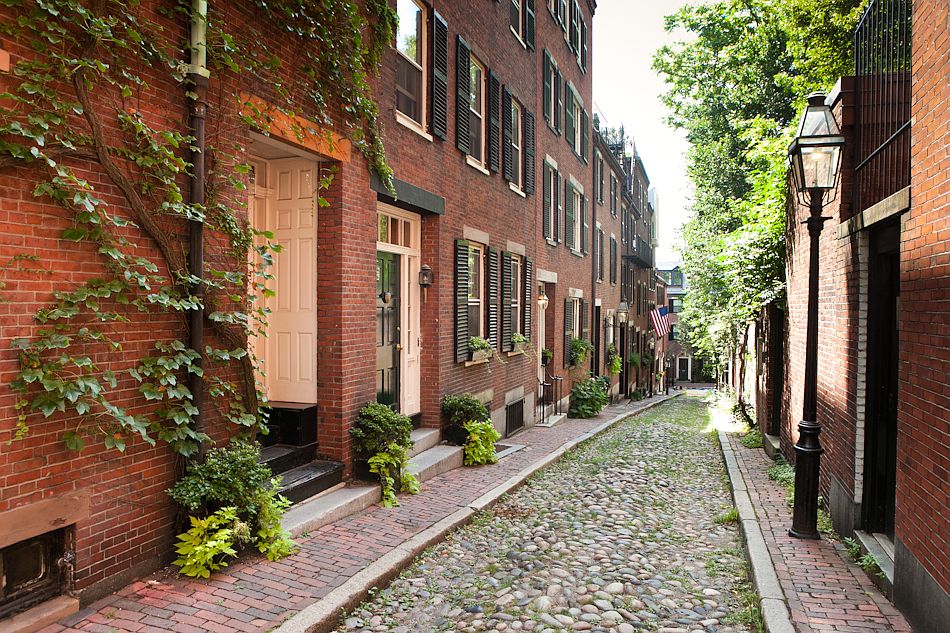 Acorn Street/View from kitch