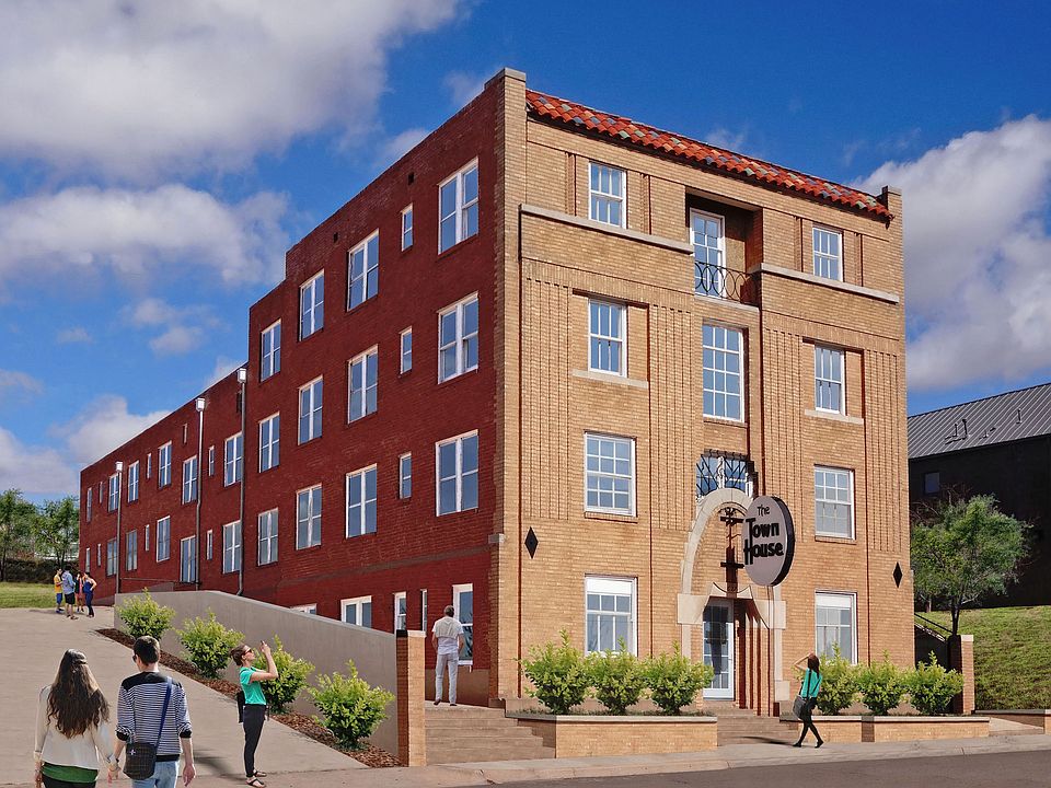 Vintage building from 1930 reconstructed