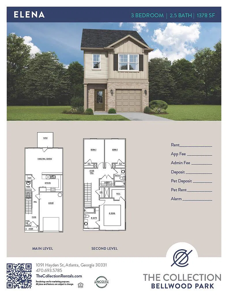 Floor plan Elena