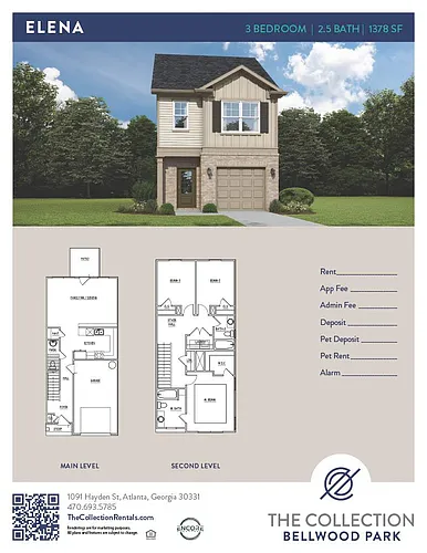 Floor plan Elena