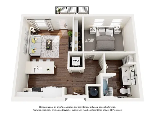 Floor plan Maroon