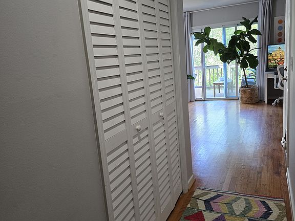 Washer and Dryer in Hallway Closet Downstairs